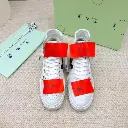 OFF-WHITE Off Court 3.0 Leather White White Orange