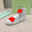 OFF-WHITE Off Court 3.0 Leather White White Orange