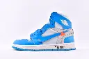 Jordan 1 Retro High Off-White University Blue