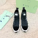 OFF-WHITE Vulcanized Mid Top Black White