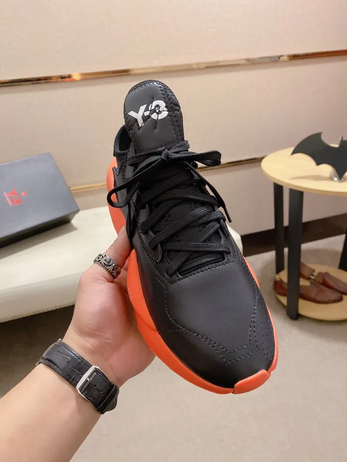 Y-3 Kaiwa Lace-Up Sneakers 22