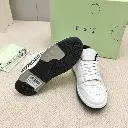 OFF-WHITE Out Of Office OOO Low Tops Off-White White Black